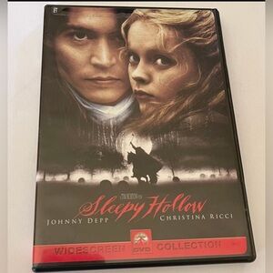 Sleepy Hollow movie  - DVD - Johnny Depp
